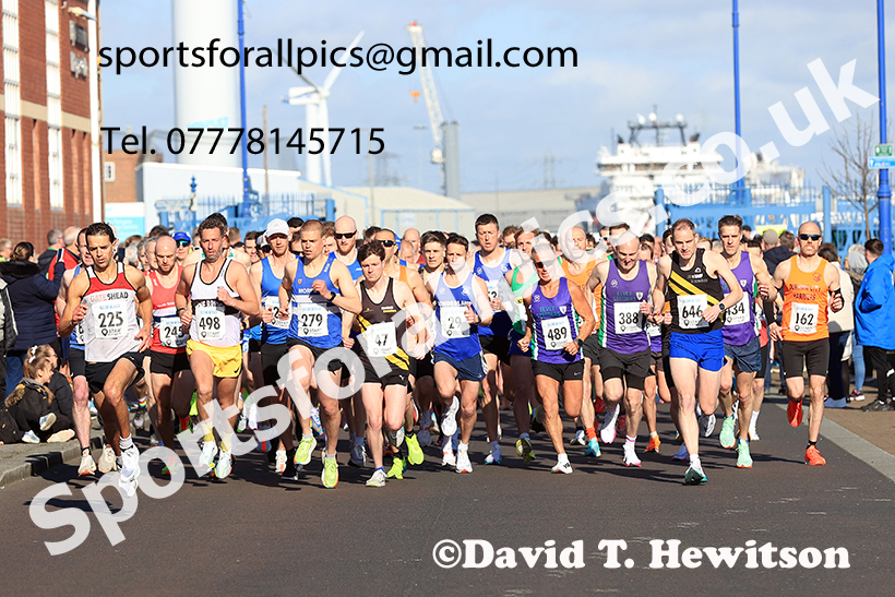 The 2025 Blyth 10k Road Race. Photo: David T. Hewitson/Sports for All Pics